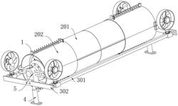 一种具有防震结构的电磁加热辊
