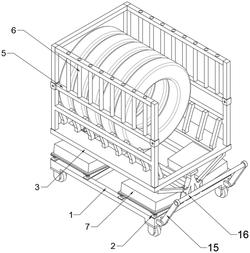 一种汽车加工零配件存放装置