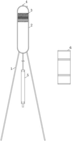 一种用于降温的水帘装置