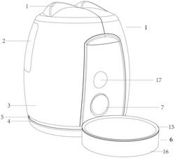 一种智能流浪猫自动喂食装置