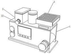 一种高抗水性的环保箱板纸的表面施胶染色装置