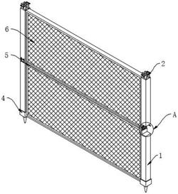 一种水稻田小龙虾养殖用的圈养围栏