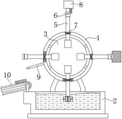 一种双面包装的气泡袋清洗装置