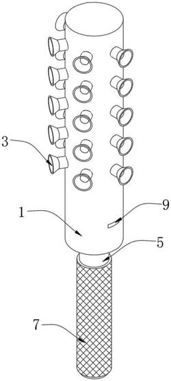 一种纸筒内壁贴签结构