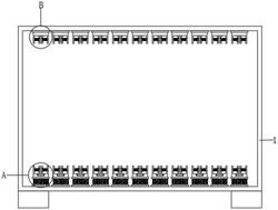 一种加工完成后的玻璃存放架