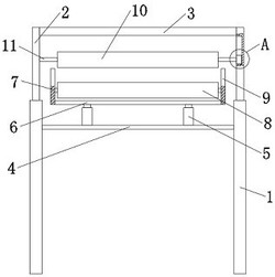 一种渔网打包用新型辅助支架