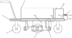 一种海滩运输的助力小车