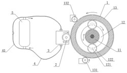 一种用于纯电动车辆起步和变速的电机传动缓冲机构