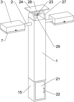 一种易拆卸的路灯