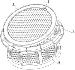 一种基于互联网具有毒气水位检测采集井盖