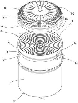 一种蚊香点燃放置架