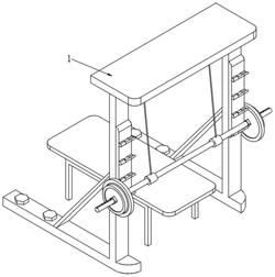 一种防脱手的健身器材