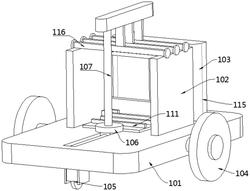 一种纺织品晾晒移动衣挂