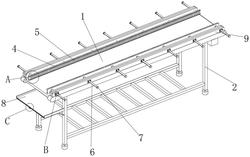 一种鳄鱼剪切机用输送带