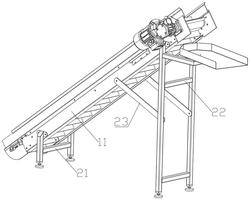 一种粉末冶金用的阶梯式输送装置