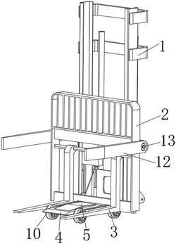 一种平衡重叉车用限重机构