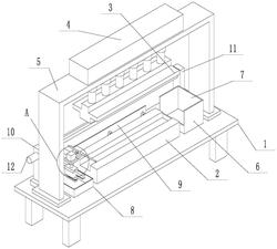 一种自动刷油折弯机