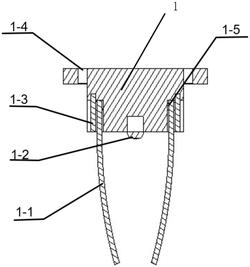 一种基于纤维素的离子型电活性驱动器的柔性抓手装置