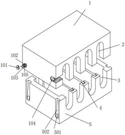 一种集线盒结构