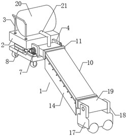 一种装配式鱼道工程用混凝土浇筑施工装置