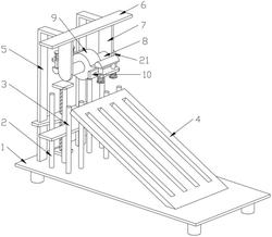 一种汽车立柱分料装置