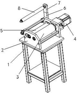 一种化纤布用印花装置