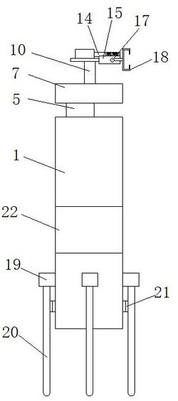 一种农作物生长情况拍摄记录用可调式支架
